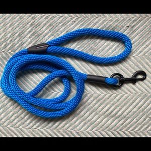 Blue 6-Ft Long Rope Dog Leash